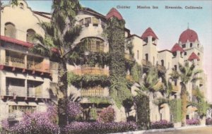 California Riverside The Cloister Mission Inn Handcolored Albertype