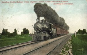 canada, Canadian Pacific Railway Train, Imperial Ltd., Trans-Continental Express