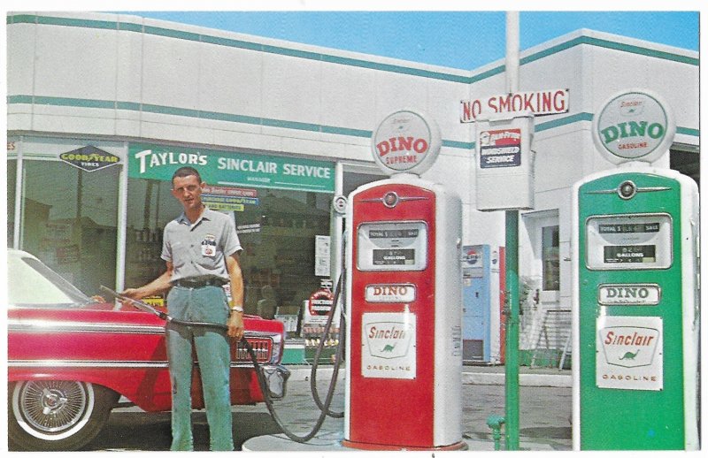 Taylor's Sinclair Service Gas Station Jefferson Indiana