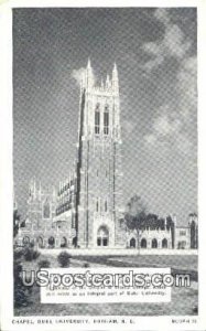 Chapel, Duke University in Durham, North Carolina