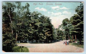High Park TORONTO Ont. CANADA 1908 Postcard