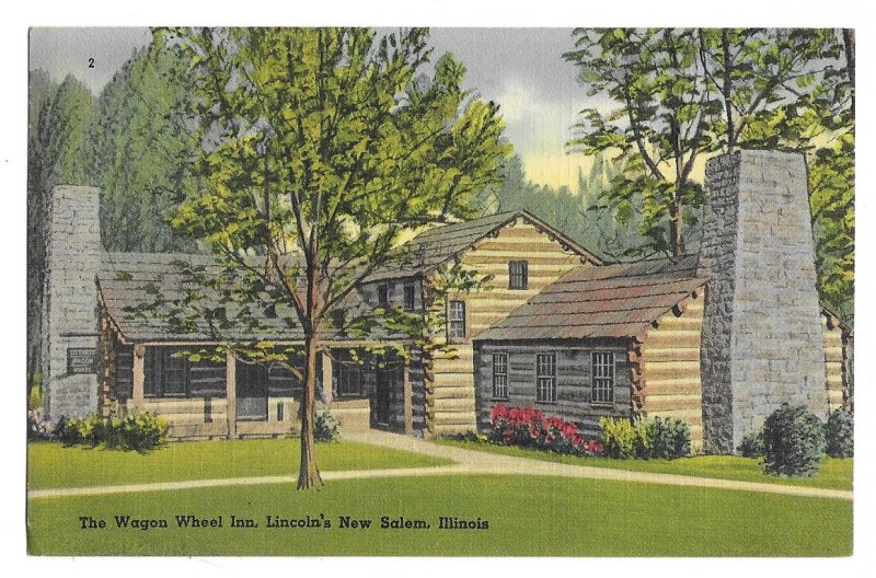 Lincoln's New Salem, Illinois to South Bend, Indiana, The Wagon Wheel Inn