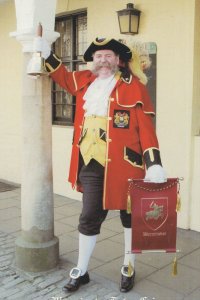 David Wiltshire Warminster Wiltshire Town Crier Rare Postcard