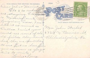 Longview Texas Mission Courts Vintage Postcard AA12666