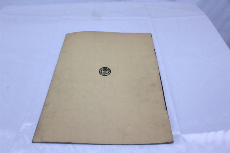 Vintage 1932 Copyright Music Book My Week in Camp by Bernard Wagness