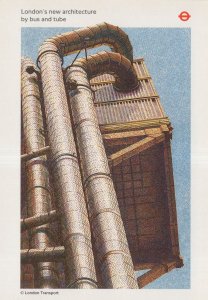 Lloyds Of London Architect Transport Painting Art Poster Postcard