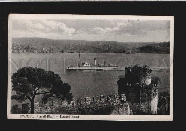 076941 TURKEY CONSTANTINOPLE Istanbul Rumeli Hisari Vintage PC