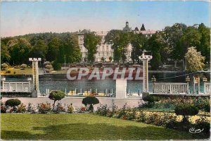 'Modern Postcard Bagnoles de l''Orne Lake and the Grand Hotel'