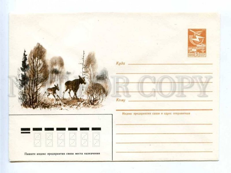 196563 USSR hunt elk old COVER