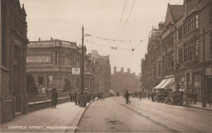 Staffordshire Postcard - Lichfield Street, Wolverhampton    RS21410