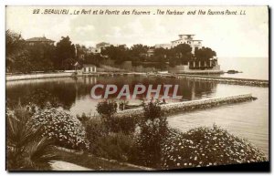 Modern Postcard Beaulieu Sur Mer The Port and the tip of the ants