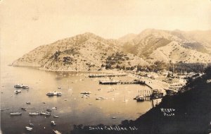 RPPC, Real Photo, AZO 1918, Santa Catalina Island, CA, Reyes Photo, Old Postcard