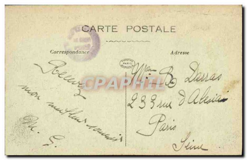 Old Postcard Saint Denis Abbey