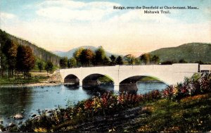Massachusetts Mohawk Trail Bridge Over The Deerfield At Charlemont Curteich