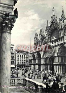 Modern Postcard Venezia Basilica di S Marco Basilica of San Marco