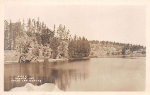 Dryden Ontario Canada View from Trans Can Highway Real Photo Postcard AA69923