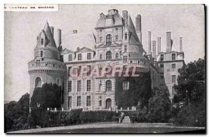 Old Postcard The castle of Brissac