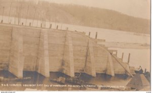 RP; PRA.DU SAC , Wisconsin, 1900-10s ; Dam Construction #4