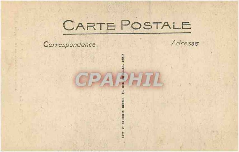 Postcard Old Paris Sainte Chapelle Christ Loggia Portal detail