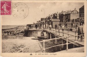 CPA LUC-sur-MER La Digue (1229667)