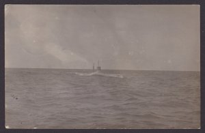 GERMANY 1910, Postcard to Wesel, Submarine U-boot, RPPC