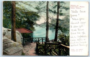 Nook Central Park NY New York City Postcard