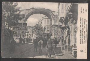 3100636 GREECE Salonica Alexander arch War 1914-15 Vintage PC