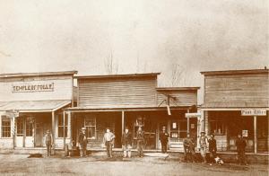 CA - Mammoth City or Bishop? Temple of Folly, circa 1879-1890's  (Reproduction)