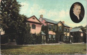USA Old Colonial Mansion Steubenville Ohio Vintage Postcard 03.18
