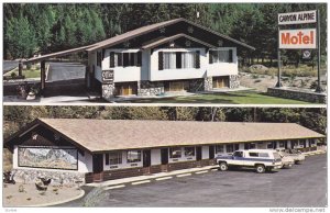 2-Views, Canyon Alpine Motel, Willams Lake,  B.C., Canada,  40-60s