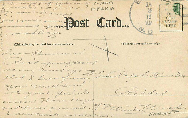C-1910 Seminary Ft Dauphin Madagascar Student Residences Postcard 2098