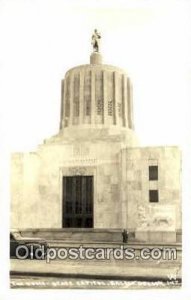 Real Photo - State Capitol - Salem, Oregon OR  