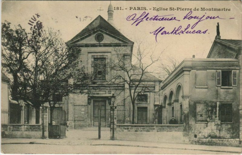 CPA PARIS 18e - Eglise Saint-Pierre de Montmartre (51977)