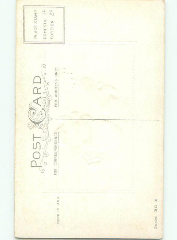 Divided-Back EASTER CHICK SCENE Cute Postcard AA0882