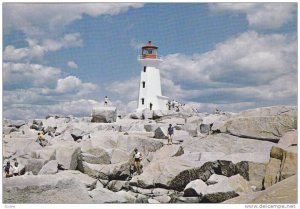Peggy's Cove Lighthouse, Nova Scotia, Canada, 1950-1970s