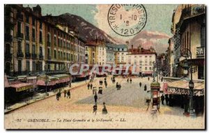 Old Postcard Grenoble Musee Grenoble and St Eynard