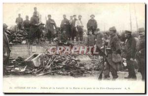 Fere Champenoise - Deris of the battle of the Marne at the station - War of 1...
