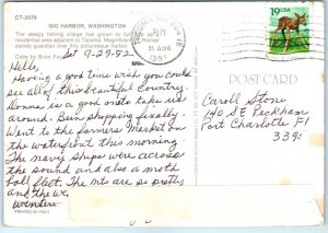 Postcard - Gig Harbor, Washington 