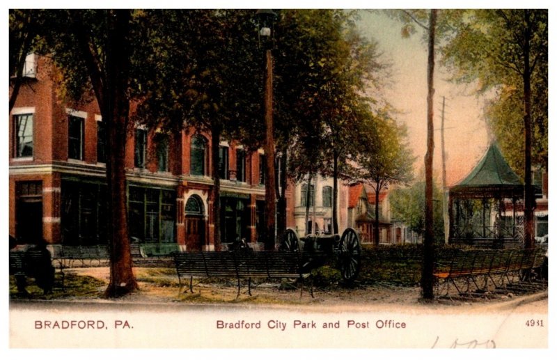 Pennsylvania  Bradford City Park and Post Office