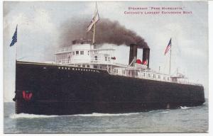 Steamship 'Pere Marquette', Chicago's Largest Excursion Boat PC, Sent After Loss