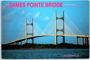 Postcard - Dames Point Bridge - Jacksonville, Florida