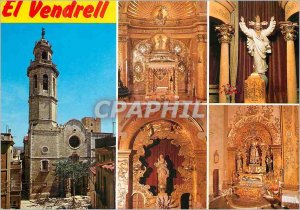 Modern Postcard Costa Dorada Tarragona Altar of the Purissima