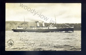 f2440 - L&NW Railway Ferry - Princess Maud - Stranraer/Larne - postcard