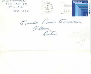 Entier Postal Stationery Postal Canada