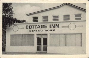 Hendersonville North Carolina NC Cottage Inn Dining Room Vintage Postcard