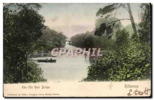 Postcard Old ireland Ireland Killarney The old bridge weird