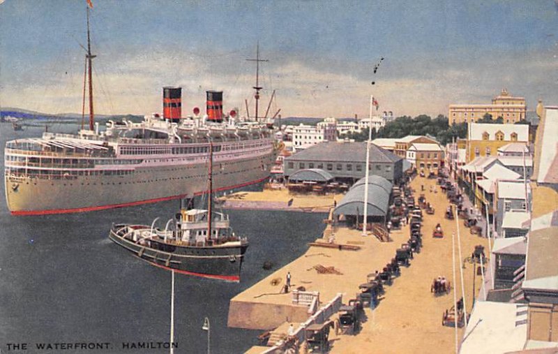 The Waterfront Hamilton Bermuda 1946 