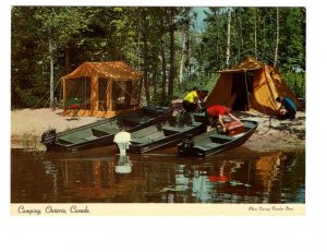 Camping, Ontario, Tents, Motor Boats