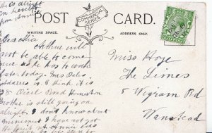 Genealogy Postcard - Family History - Hoye - Wigram Rd - Wanstead - Essex  U3387