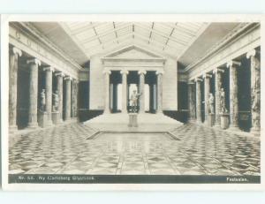 old rppc NY CARLSBERG GLYPTOTEK ART MUSEUM Copenhagen - Kobenhavn Denmark i1794